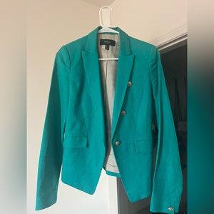 Mango Teal Blazer